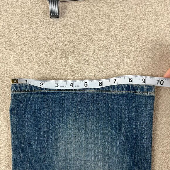 SO NWT Vintage Wide Waist Hipster Flare Jeans Size 7 Short JR Girls  Wide Leg - Picture 3 of 8